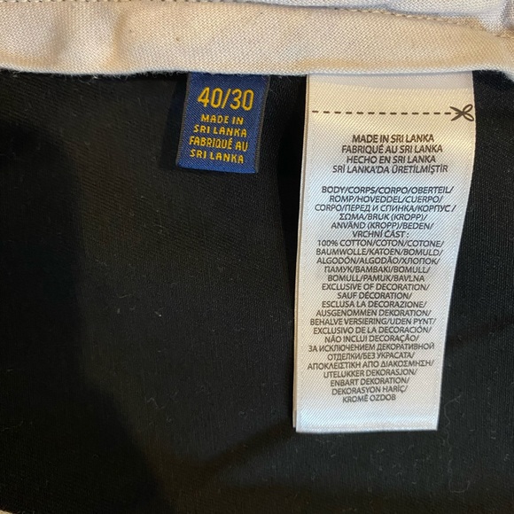NEW w/ tags 40x30 Ralph Lauren Polo pants (Black) - Picture 4 of 4
